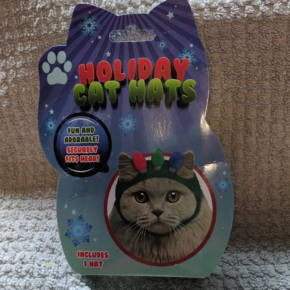 Holiday Cat Hats - 3 Pack